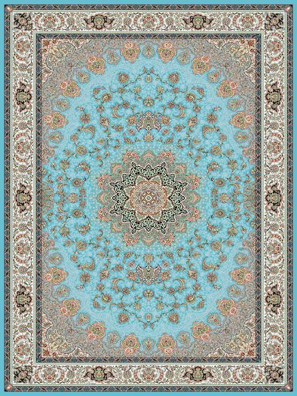 Apadana Blue Persian Rug